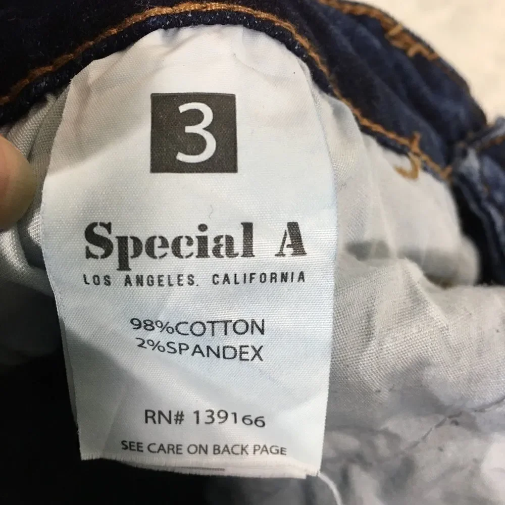 Special A | distressed skinny jeans 3 26 x 27 EUC